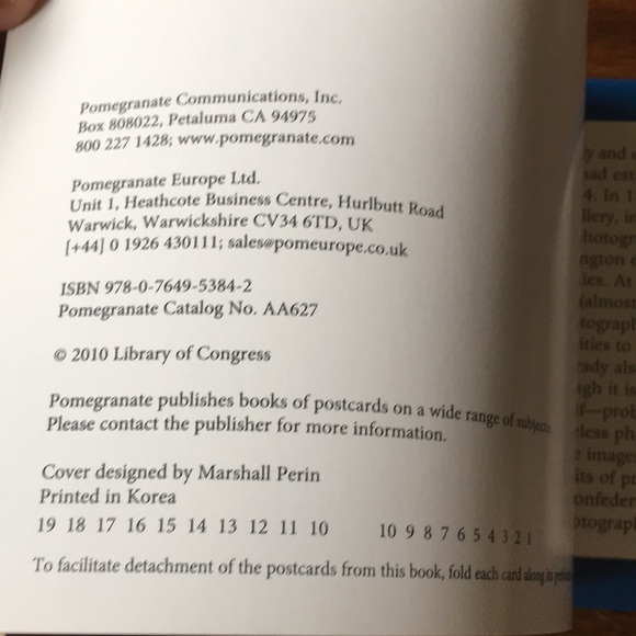 Civil War postcard books (set of 3) Library of Congress - Total of 90 post cards - Picture 12 of 15